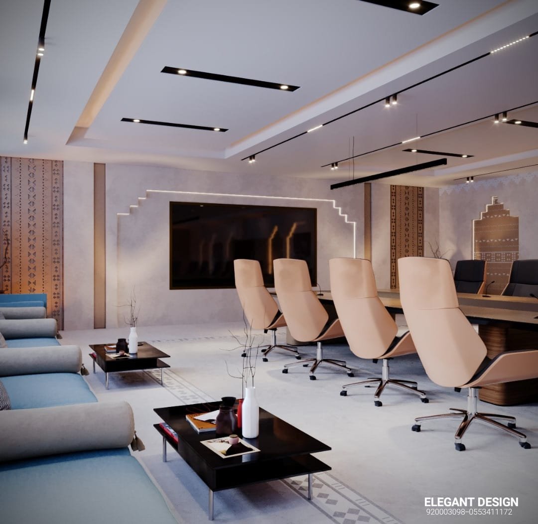 تصميم داخلي للمكاتب – إليقنت ديزاين